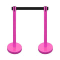 VIP Crowd Control Retractable Belt Stanchion Queue Safety Barrier Set by CrowdControlCenter