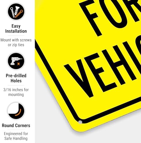 Watch for Vehicles Sign, - Image 2