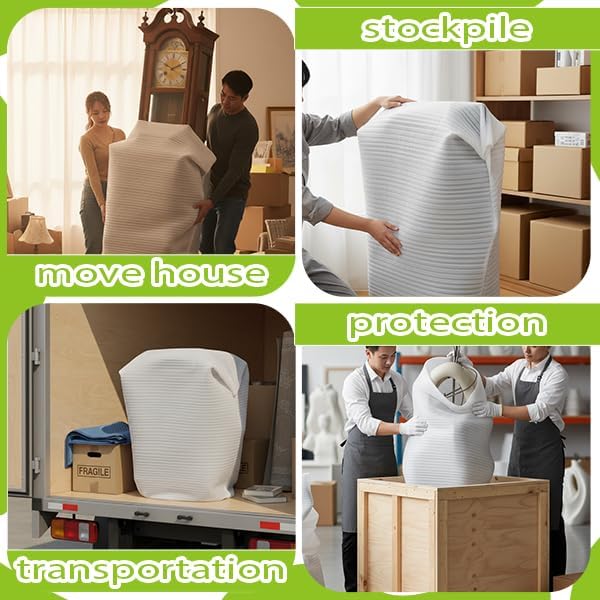 5 Pack 28x32in Cushion Foam Pouches Moving Packaging Supplies Shockproof - Image 7