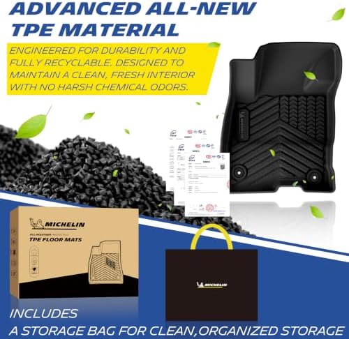Michelin Vehicle Mats for 2022-2026 Ford Maverick Hybrid (3 Piece) - Image 7