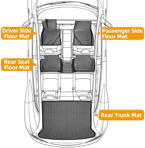 Floor Mats for Mazda CX30 2020 2021 2022 2023 2024 2025 2026, ONLY for AWD - Image 6