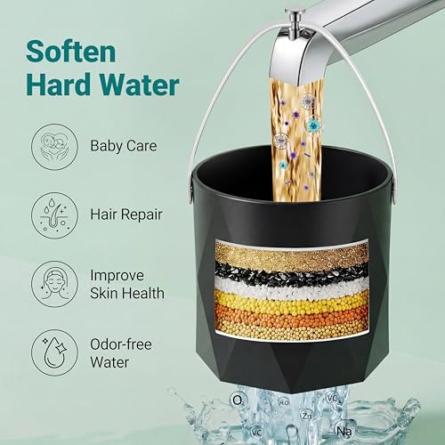 KOSNEW® Bath Faucet Filter, 10-Stage Advanced Shower Water Filter - Image 4