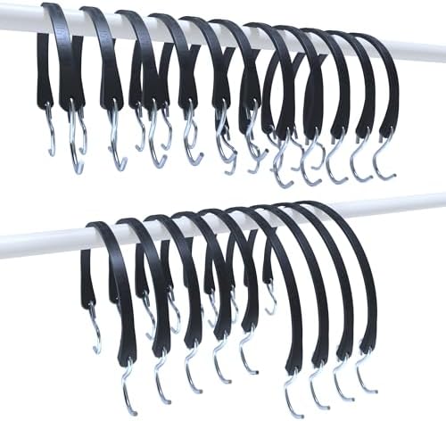 KJE 20Pack (15", 21", 31") Rubber Bungee Cords with S Hooks - Quality EPDM, Heavy Duty Black Bungee Straps, Ideal for Outdoor Tie Downs, Securing Tarps, Canvases, Cargo in Cold Hot Climates - Image 6