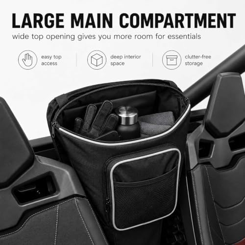 UTV Center Storage Bag for Kubota RTV-X1100C Worksite 2014-2024 - Image 4