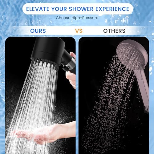 Filtered Shower Head with Handheld,High Pressure Shower Heads with Filters - Image 2