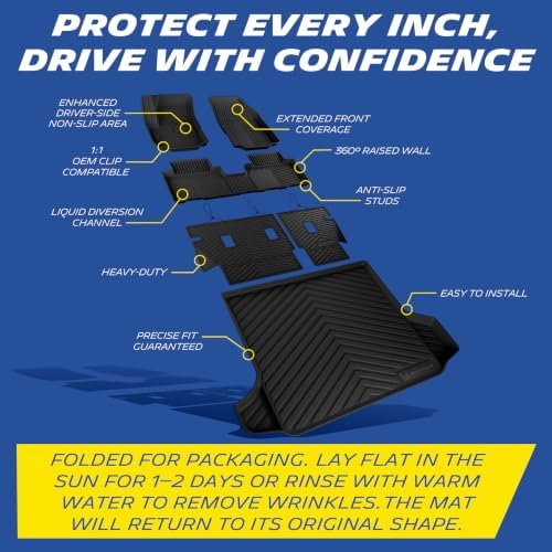 Michelin Vehicle Mats for 2018-2024 Chevy Equinox Gas/GMC Terrain (6 Piece) - Image 3