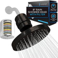 SparkPod Filtered Shower Head, 23-Stage, 8" Round, Oil-Rubbed Bronze by SparkPod