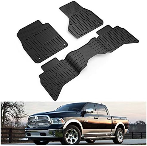 Kiwi Master Floor Mats for 2009-2018 Ram 1500/19-24 Ram Classic Quad Cab by KIWIMASTER