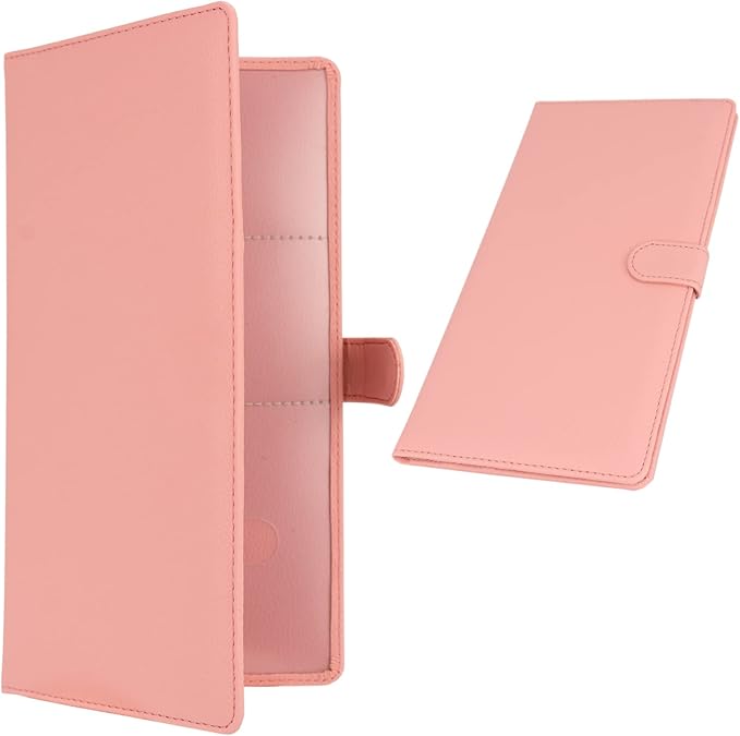 Car Registration and Insurance Holder, Leather Magnetic Shut Vehicle Glove Box - Image 7
