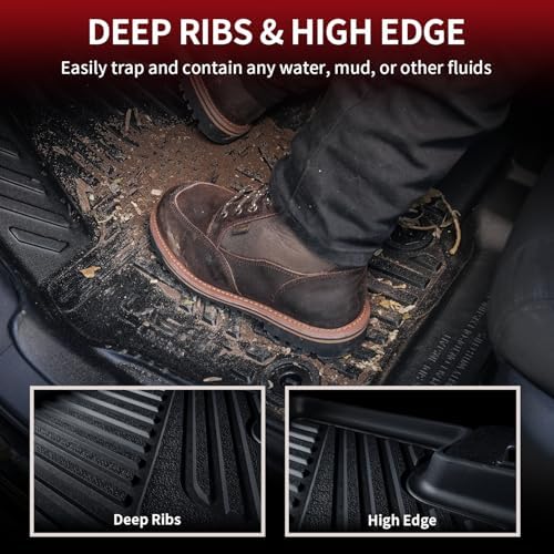 LASFIT Floor Mats for Toyota Camry 2025 2026 Hybrid/LE/SE/XSE/XLE - Image 3