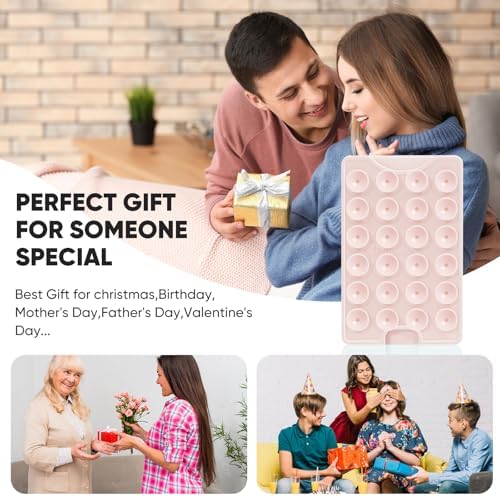 Suction Phone Card Holder Adhesive Mount,Up to 3 Cards,Chalk Pink - Image 6