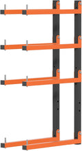 Lumber Storage Rack, Upgrade Folding Lumber Rack Wall Mount, Heavy Duty Metal 4 by Olgsibb