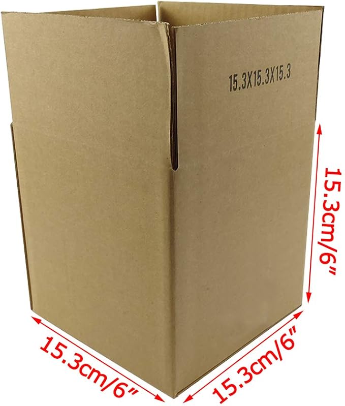 Edenseelake Cardboard Boxes 6 x 6 x 6 inches Small Shipping Boxes, 25 Pack - Image 6
