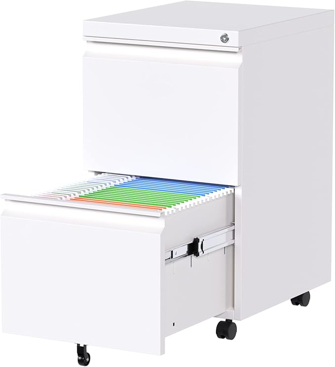 METAN 2 Drawer File Cabinet by METAN