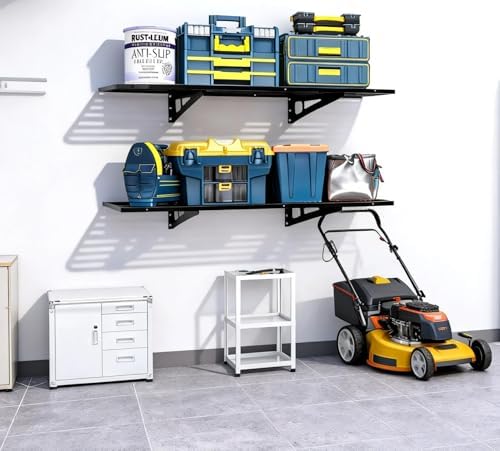 Garage Wall Shelving 2-Pack 2x4ft Garage Shelving（24-inch-by-48-inch） - Image 2