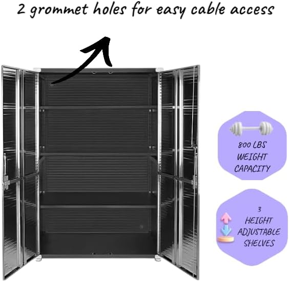 Heavy Duty Storage Solid Stainless Steel Cabinet - Image 4