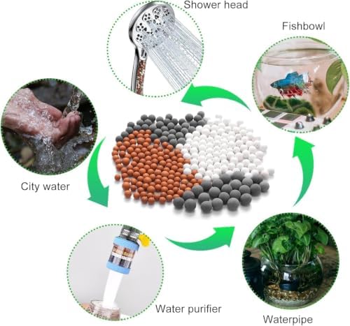 Filtration Stone Filter Beads, Mineral Stones, Shower Filter Refills - Image 4