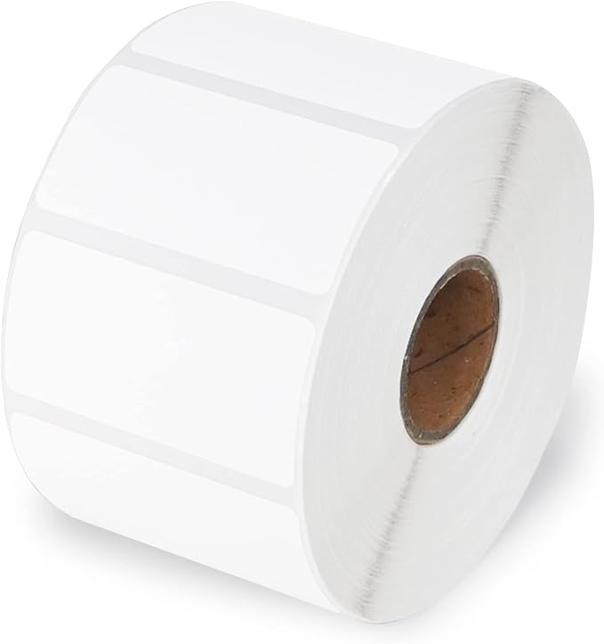 ESSENTIAL 2"x 1" White Direct Thermal Barcode Labels, Shipping Label, Compatible by ESSENTIAL