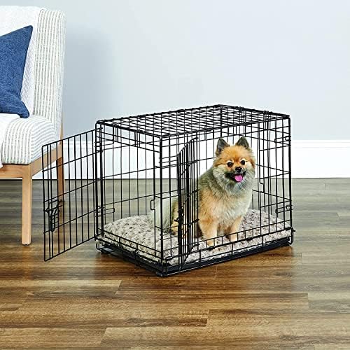New World by Midwest 24-Inch Double Door Crate, for Small Breeds, 12-20 lbs - Image 2