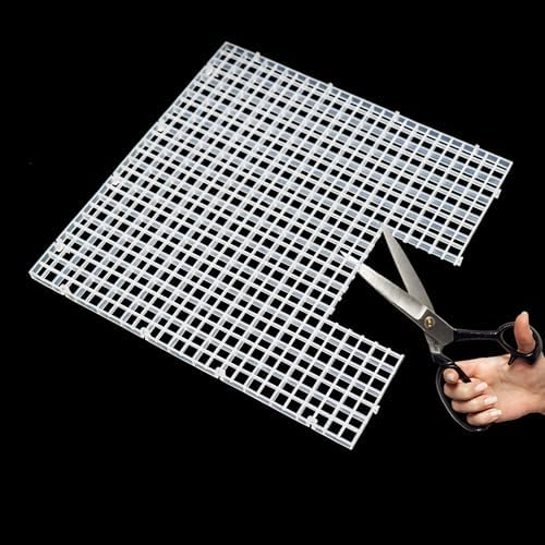 24 Pcs Aquarium Fish Tank Divider Plastic Egg Crate Filter Bottom - Image 5