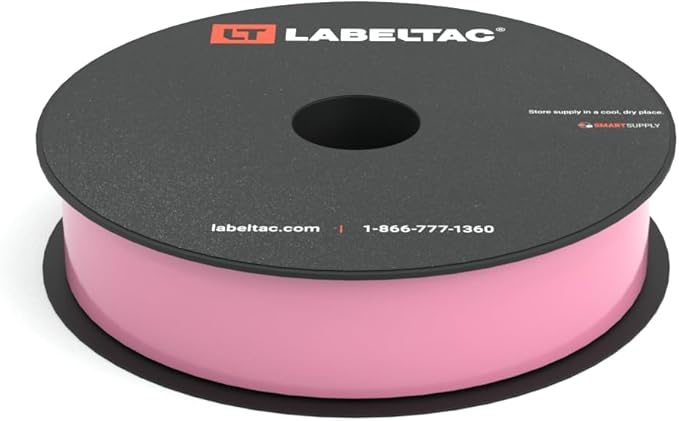 LabelTac LT4/LT4P/LTPX Label Supply 1" x 150' Pink by LabelTac