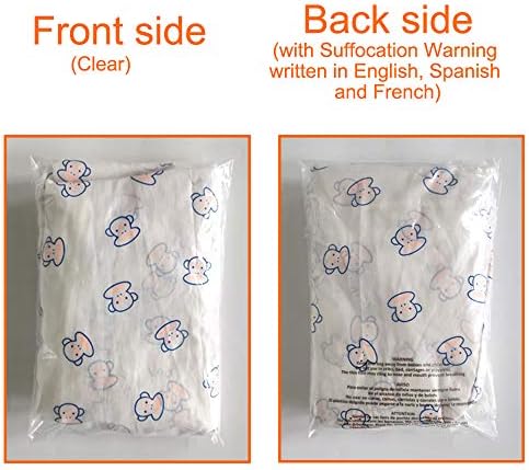 200 Count 11x14 Inch Self Seal Clear Poly Bags - Image 7
