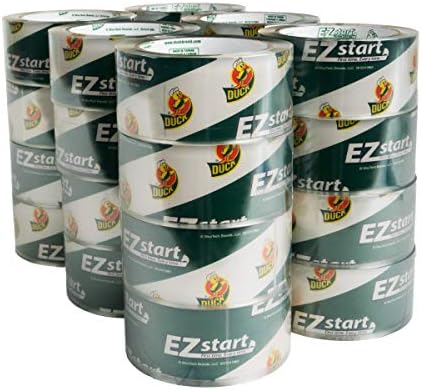 Duck Brand EZ Start Packing Tape Refill, 4 Rolls, 1.88 Inch x 54.6 Yard, Clear (280068) - Image 4