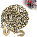 AAIN 4900LBS Transport Binder Chain 5/16"x20' G80 Tow Chain with Grab Hooks by AainTools