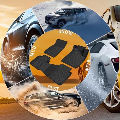 Aiqiying All Weather TPE Floor Mats Custom-fit for Honda CRV 2012-2016 - Image 3
