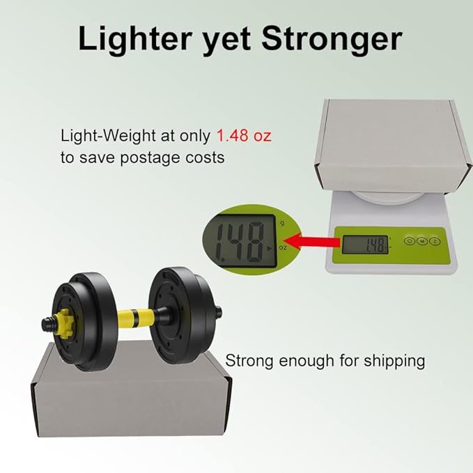 50 Pack 6x4x2'' Small Shipping Boxes, Mailing Packaging Supplies - Image 3