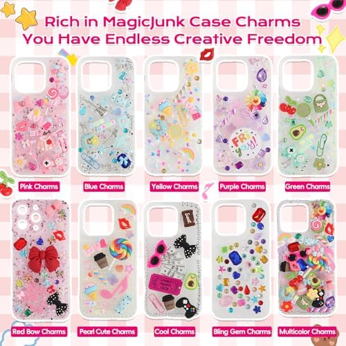 EIiovcnya 4980 Pcs Junk Phone Case Charms Kit with DIY Nail Charms - Image 4