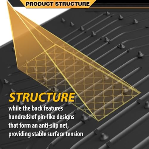 G-PLUS TPE Floor Mats 3PCS Fit Jeep Cherokee 1997-2001 - Image 4