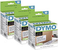 DYMO Authentic LW Large Shipping Labels for LabelWriter Label Printers, Print Up to 6-Line Addresses, 2-5/16" x 4", 18 Rolls of 300 (5400 Total), Pack of 6 by Dymo%C2%AE