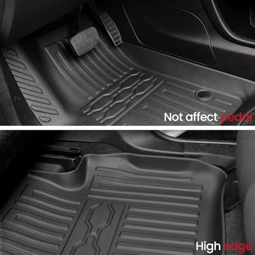 Floor Mats for GMC Acadia 2017-2023 6 Seats w/Captain Chair - Image 3
