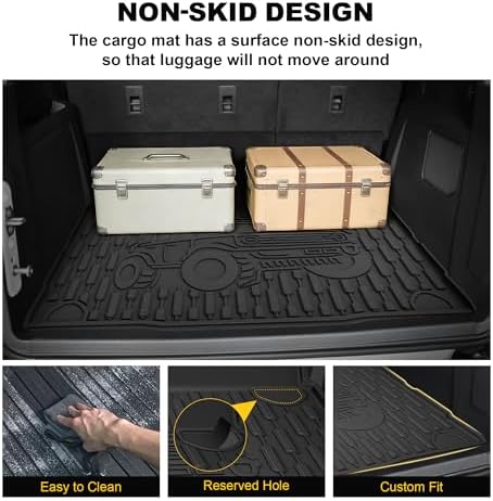 TTX LIGHTING Bronco 4-Door Cargo Liner 2021-2026 - Image 3