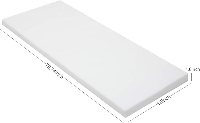 Cushion Sheet Upholstery Foam High Density Foam Padding Seat Replacement - Image 3