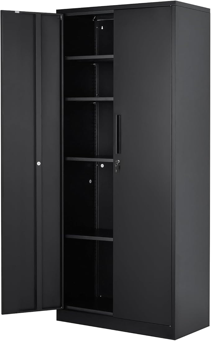 VEVOR Metal Storage Cabinet, Steel Locking Storage Cabinet - Image 12