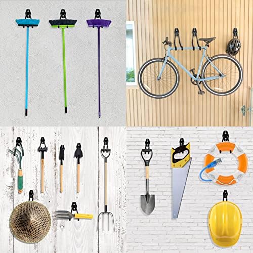HUPBIPY Garage Hooks Heavy Duty, Large Square Wall Hooks - Image 6