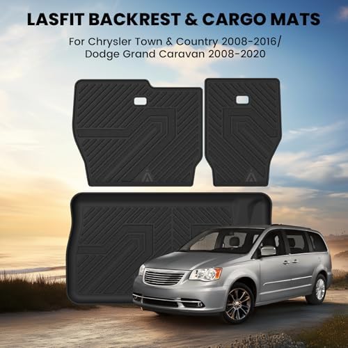 LASFIT Cargo Mat for Dodge Grand Caravan 2008-2020/Chrysler Town & Country - Image 2