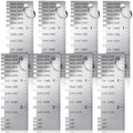 Weewooday 8 Pcs Metal Thickness Gauge Tool Welding Stainless Steel Sheet by Weewooday