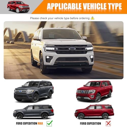 Cargo Mat Compatible with 2018-2024 Ford Expedition Max/Lincoln Navigator L Cargo Liner Seatback Protector for Expedition Max/Navigator L Accessories(18-24 Expedition Max/Navigator L) - Image 6