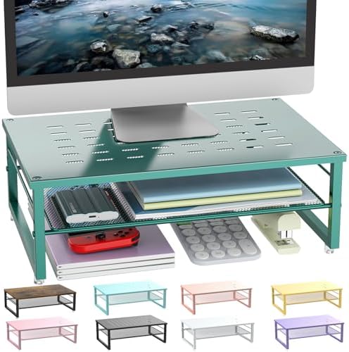 gianotter 2-Tier Metal Monitor Stand Riser by gianotter