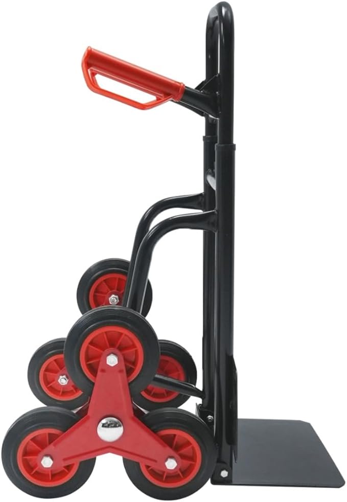 Folding Stair Climbing Dolly, 330 Lb Capacity Manual Truck Heavy-Duty Stair - Image 4