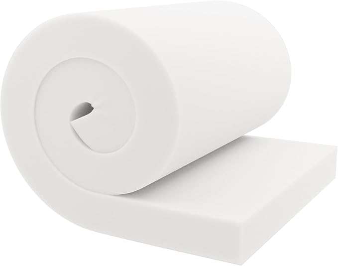 GoTo Foam 3" Height x 24" Width x 120" Length 44ILD Upholstery Cushion Made in by GoToFoam