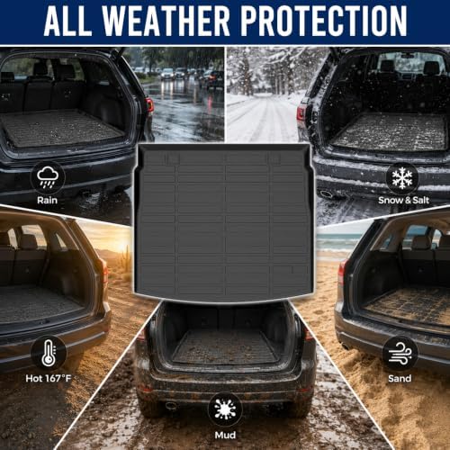 AUXKO All Weather Cargo Mat for Honda CR-V 2023 2024 2025 2026 - Image 4