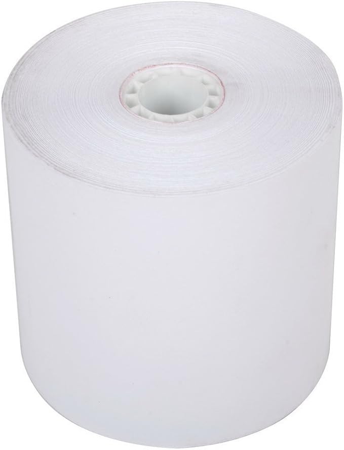 44 MM X 150' CASH REGISTER 1 PLY BOND PRINTER POS PAPER ROLL 100 ROLLS / CASE by PosPaperRoll