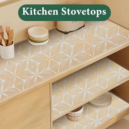 3D Drawer and Shelf Liner for Kitchen Cabinet: 17 in X 20 Ft Waterproof - Image 3