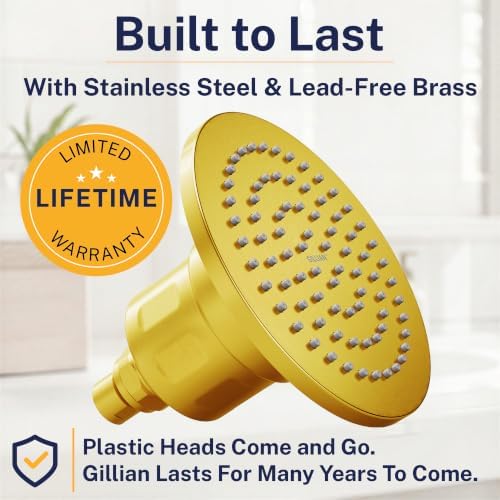 HammerHead Metal Filtered Shower Head High Pressure Removes Chlorine - Image 2