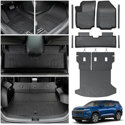 Floor Mats for 2027 2026 2025 Chevy Equinox (Only Gas) & GMC Terrain by LUMWAY