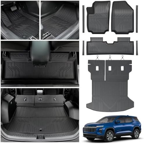 Floor Mats for 2027 2026 2025 Chevy Equinox (Only Gas) & GMC Terrain by LUMWAY